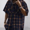 Casual Pocket Front Plaid Shirt